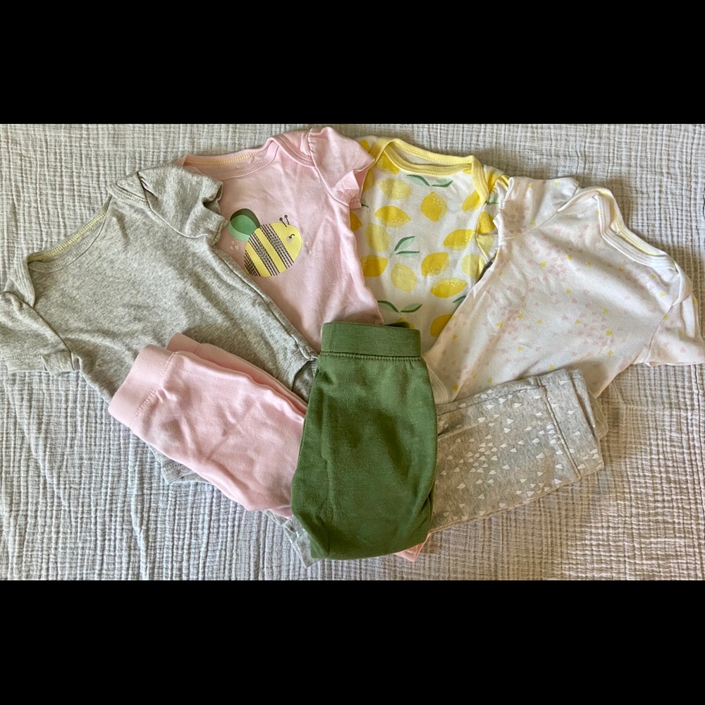 Cloud Island Baby Girl Outfits